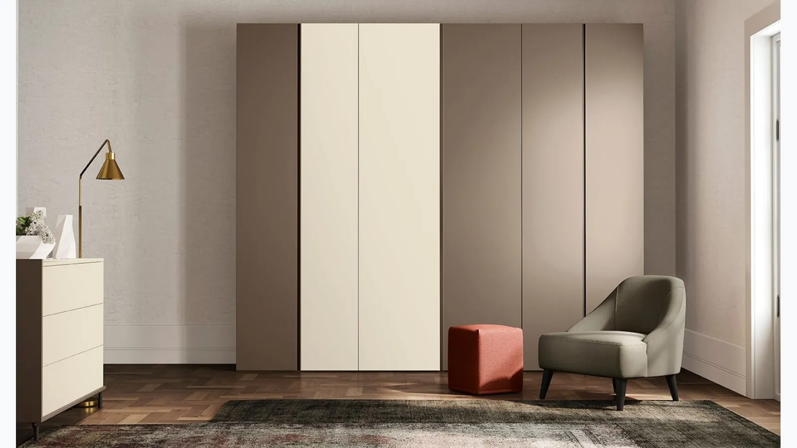 Golf N24 wardrobe by Colombini Casa.