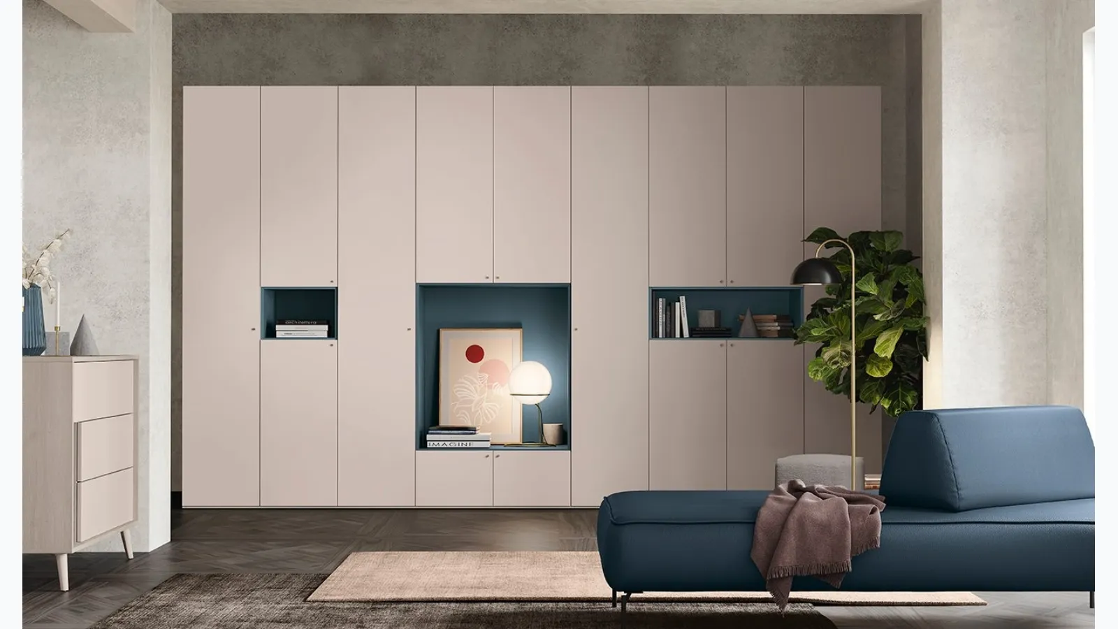 Golf N27 wardrobe by Colombini Casa.