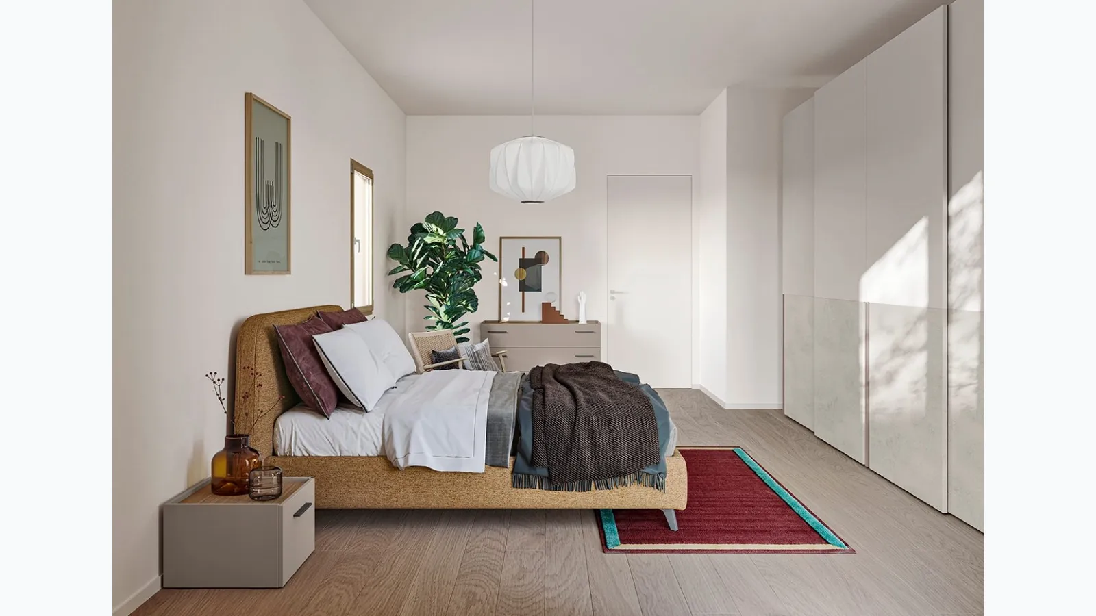 Golf N29 wardrobe by Colombini Casa.