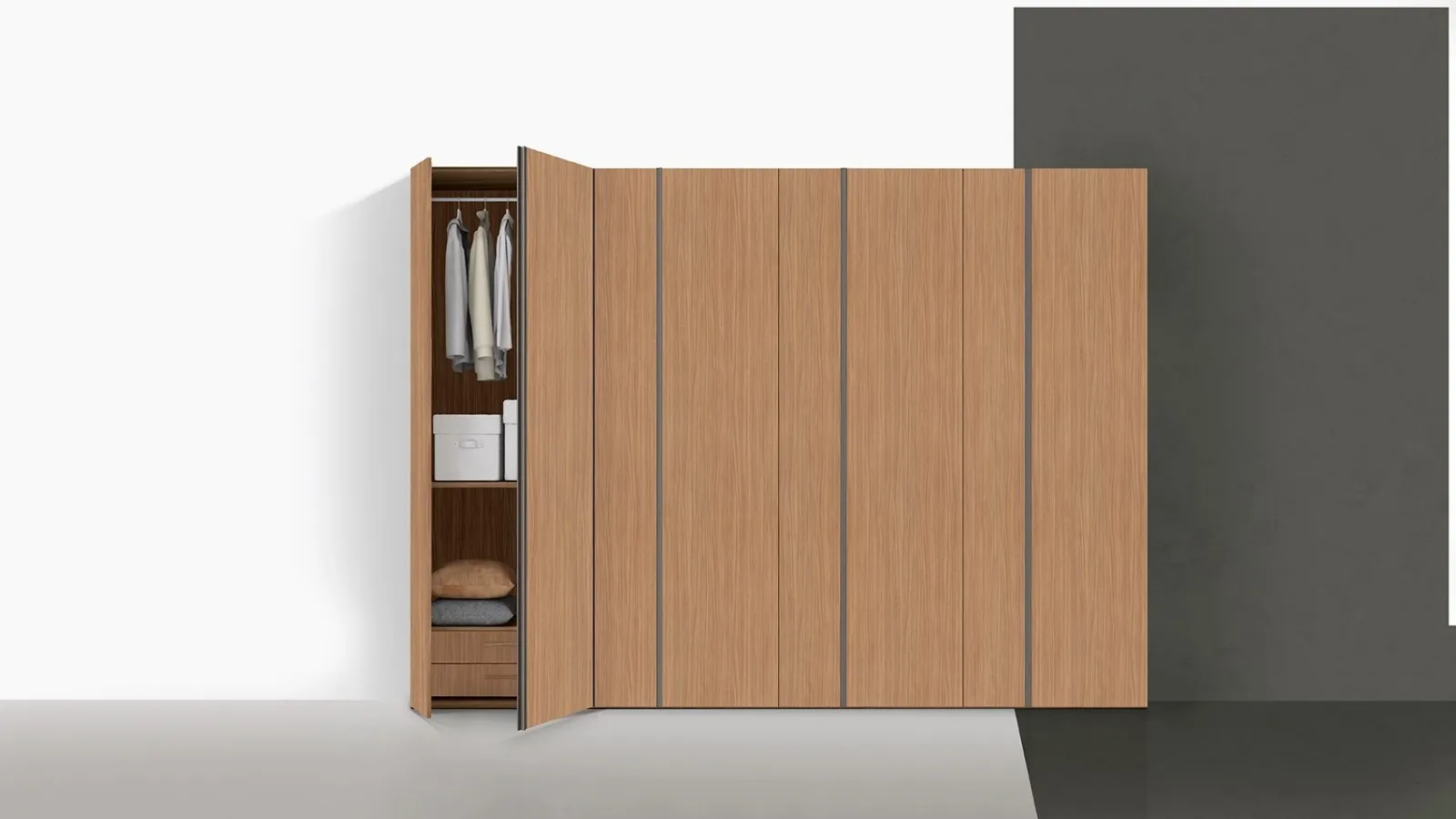Golf Utility 29 wardrobe by Colombini Casa.