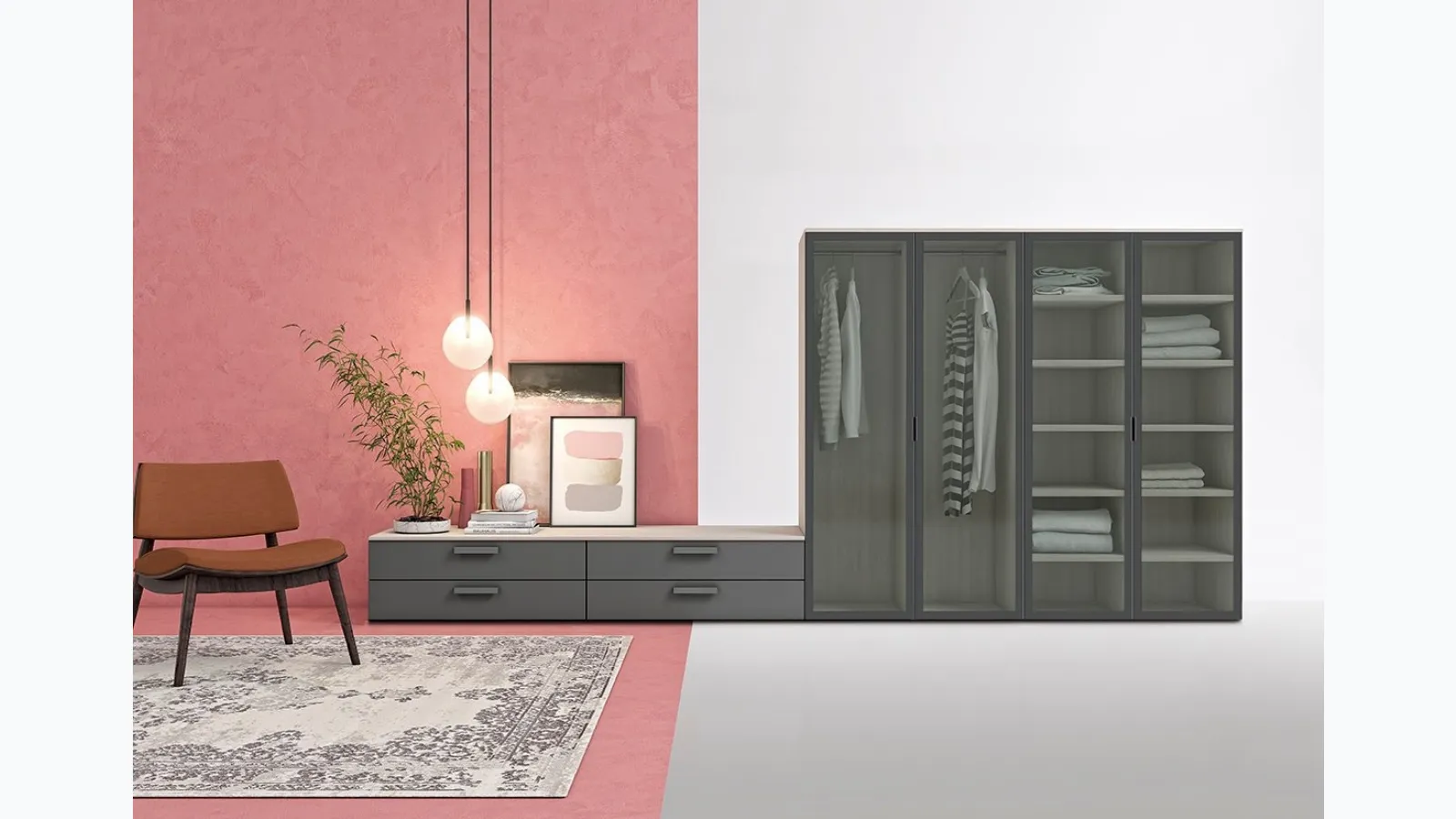 Golf Utility 44 wardrobe by Colombini Casa