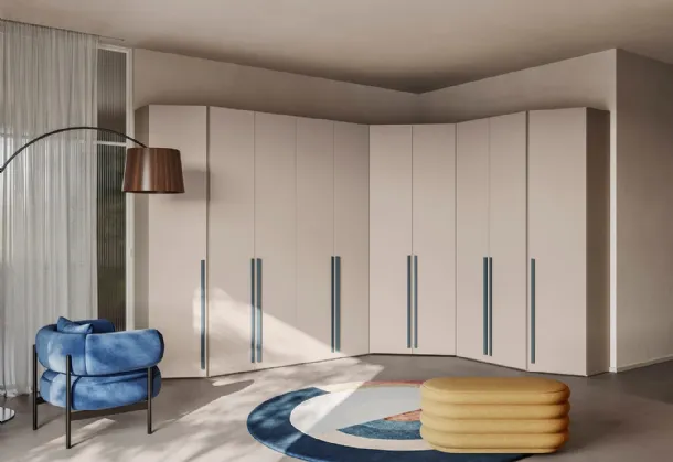 Wardrobe with swing doors Golf W02 by Colombini Casa
