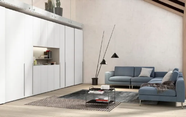 Wardrobe with hinged doors Golf W08 by Colombini Casa.