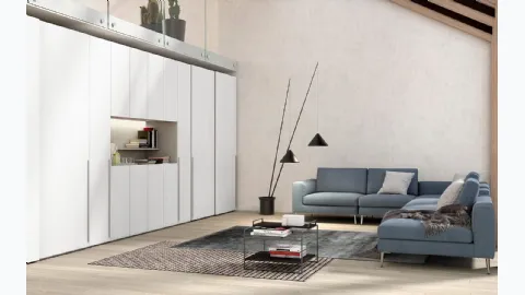 Wardrobe with hinged doors Golf W08 by Colombini Casa.