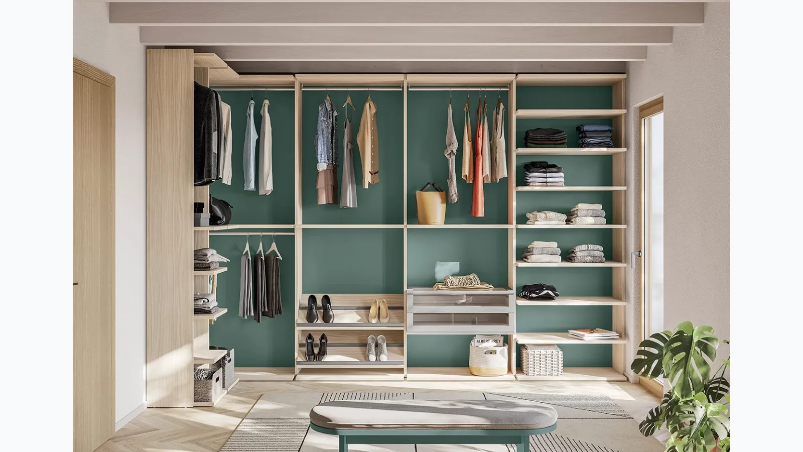 Golf W22 Wardrobe by Colombini Casa