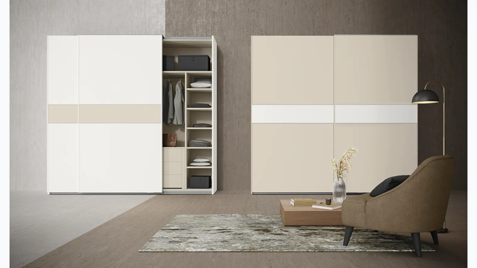 Colombini Casa's U38 Insert Wardrobe