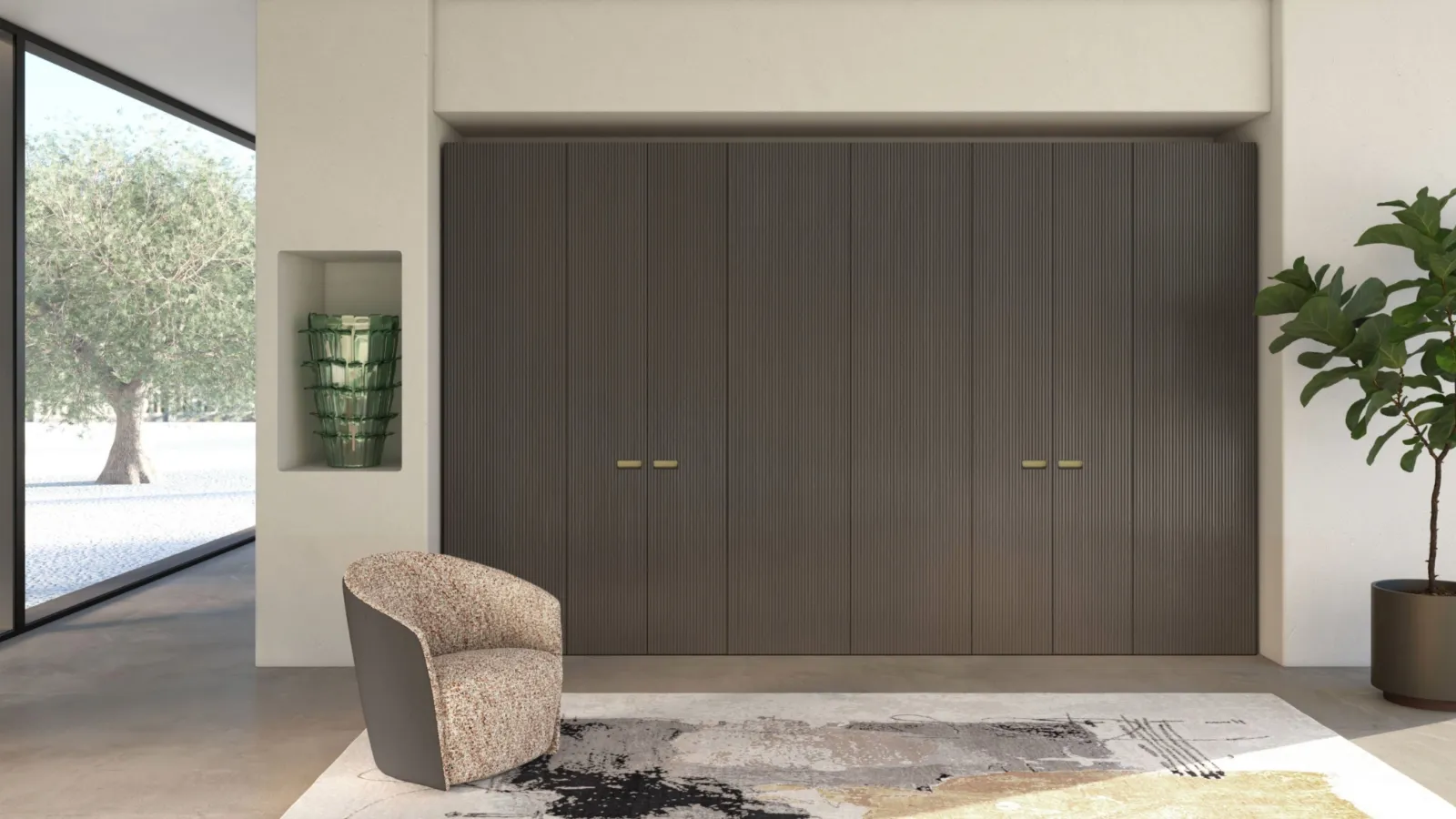 Kabin wardrobe by Presotto