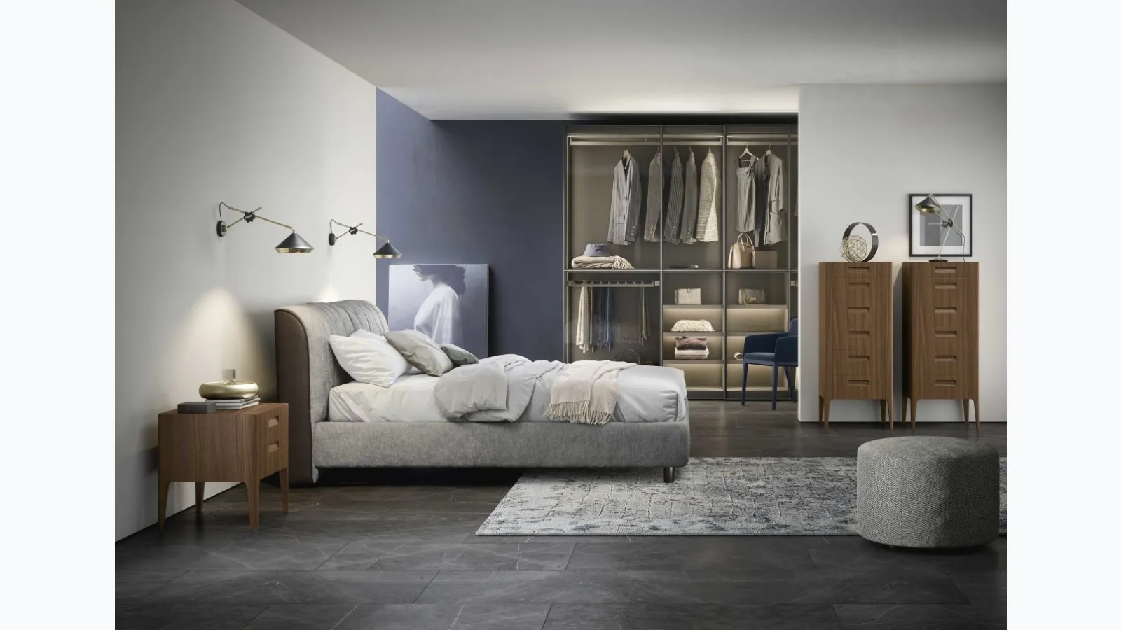 Novamobili Layer sliding wardrobe