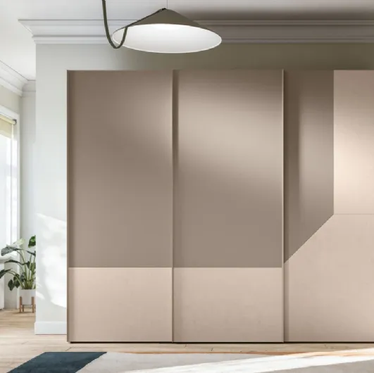 Wardrobe with sliding door Level DN + Climb DN 44 by Orme