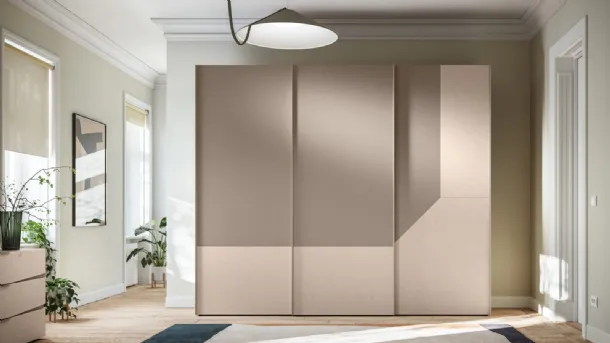 Wardrobe with sliding door Level DN + Climb DN 44 by Orme