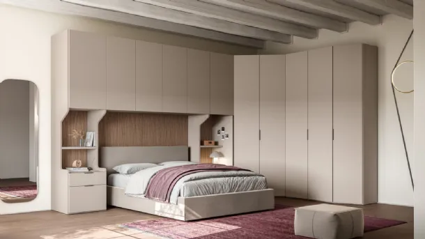 Corner wardrobe with swing door Smoothing + Crea 1200 and Crea 138 38 by Orme.