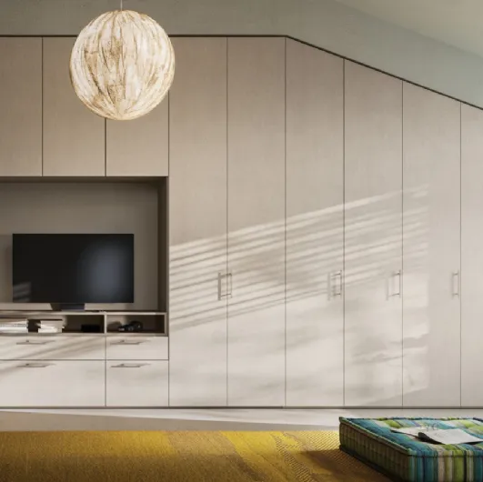 Custom wardrobe for attics Smooth + M 15 39 by Orme