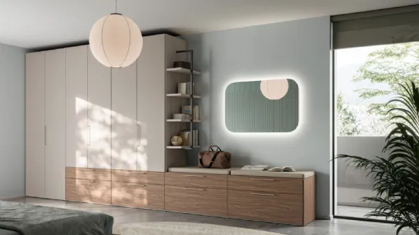 Wardrobe with swing door Smooth M 32 36 by Orme