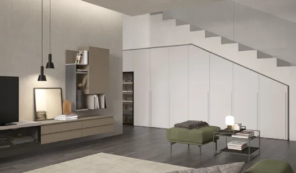 Mansard L121 Wardrobe by Colombini Casa