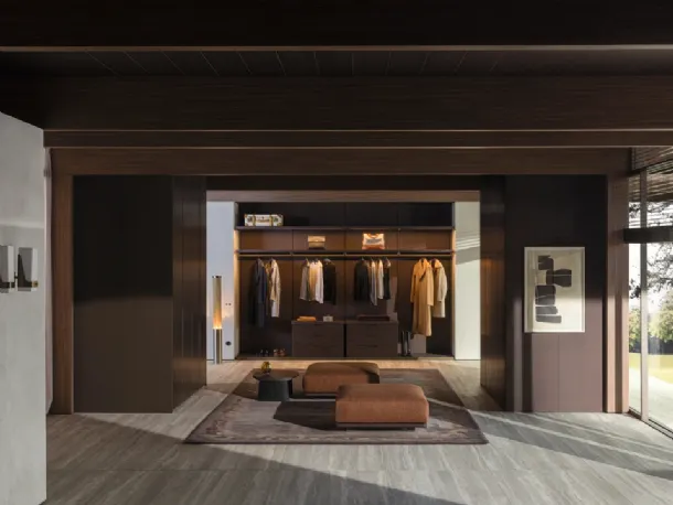 Master Dressing Walk-in Closet by Molteni & C