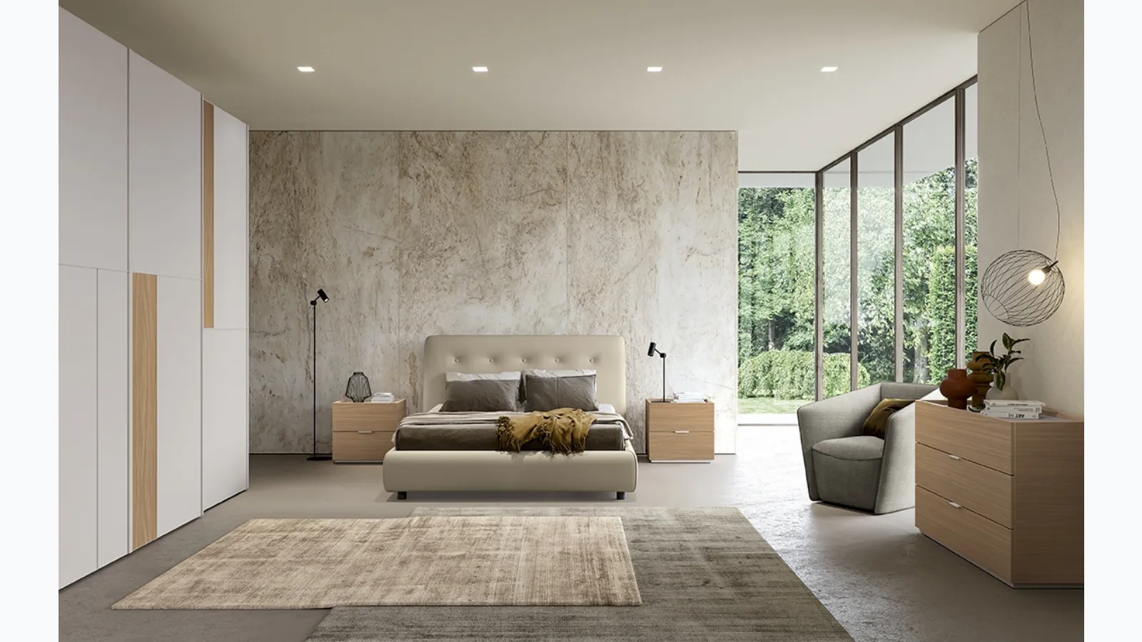 Mosaic Wardrobe N14 by Colombini Casa