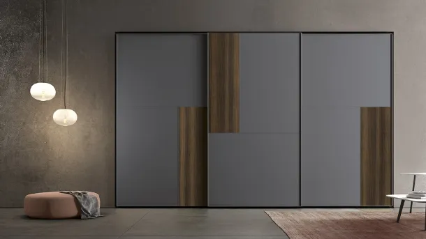 Mosaic wardrobe U17 by Colombini Casa