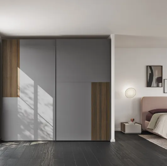 Mosaic wardrobe W14 by Colombini Casa.