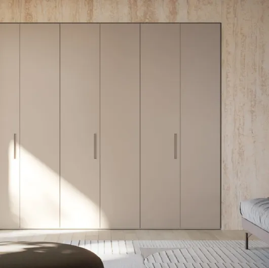 Night 22 Tortora melamine hinged door wardrobe by Orme.