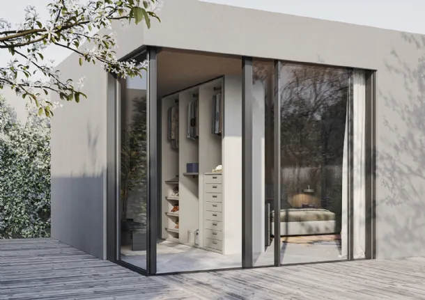 Night & Day N12 Walk-in Closet by Colombini Casa.