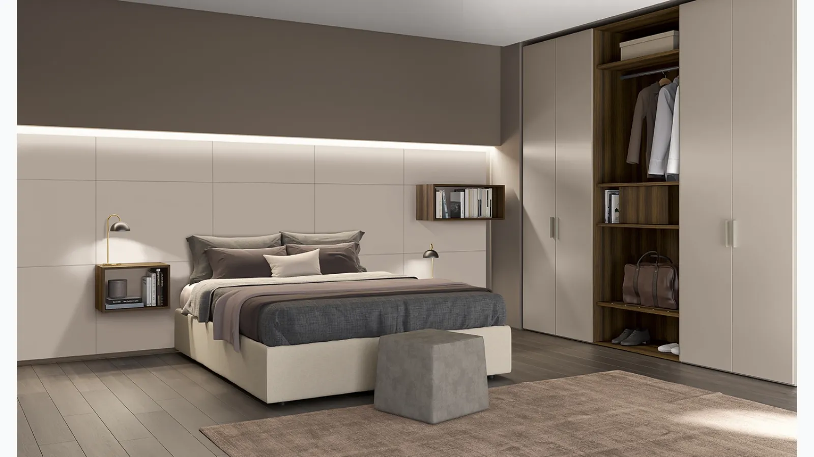 Wardrobe One H02 by Colombini Casa.