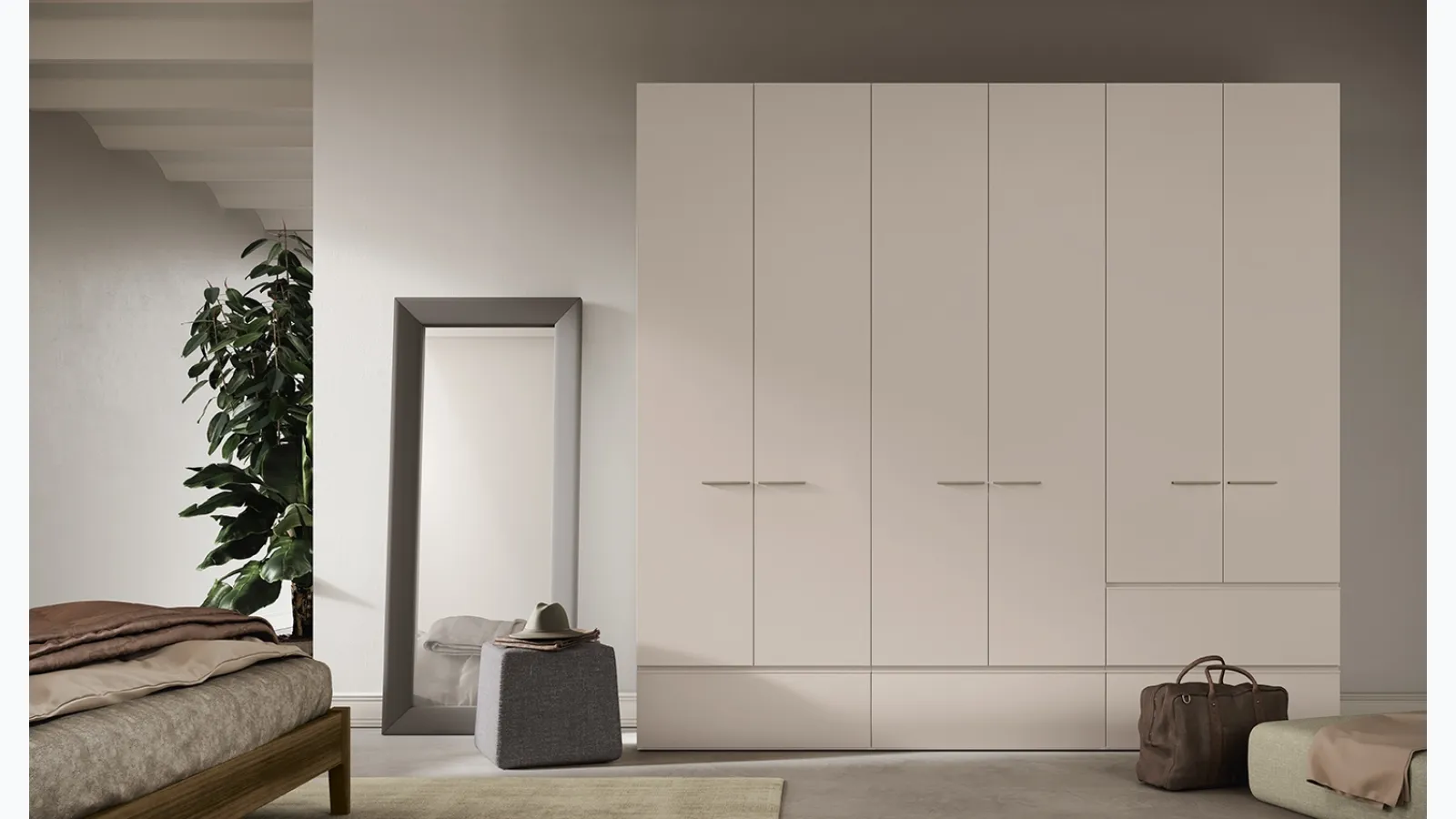 One N26 wardrobe by Colombini Casa.
