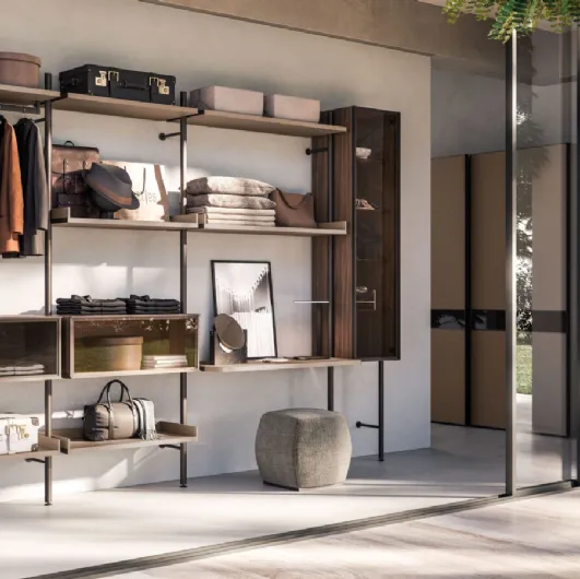 Palko wardrobe with desk from Orme