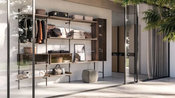 Palko wardrobe with desk from Orme