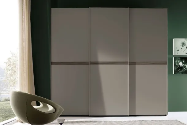 Wardrobe with sliding doors Plan 90 Street 1 Grey by S75.