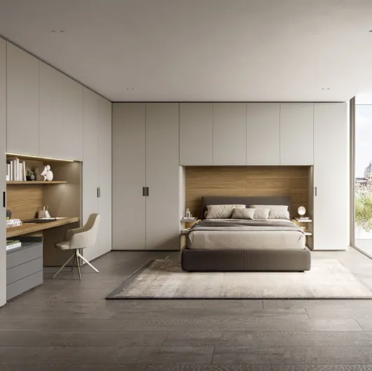 Wardrobe with swing doors by Sangiacomo Bridge.