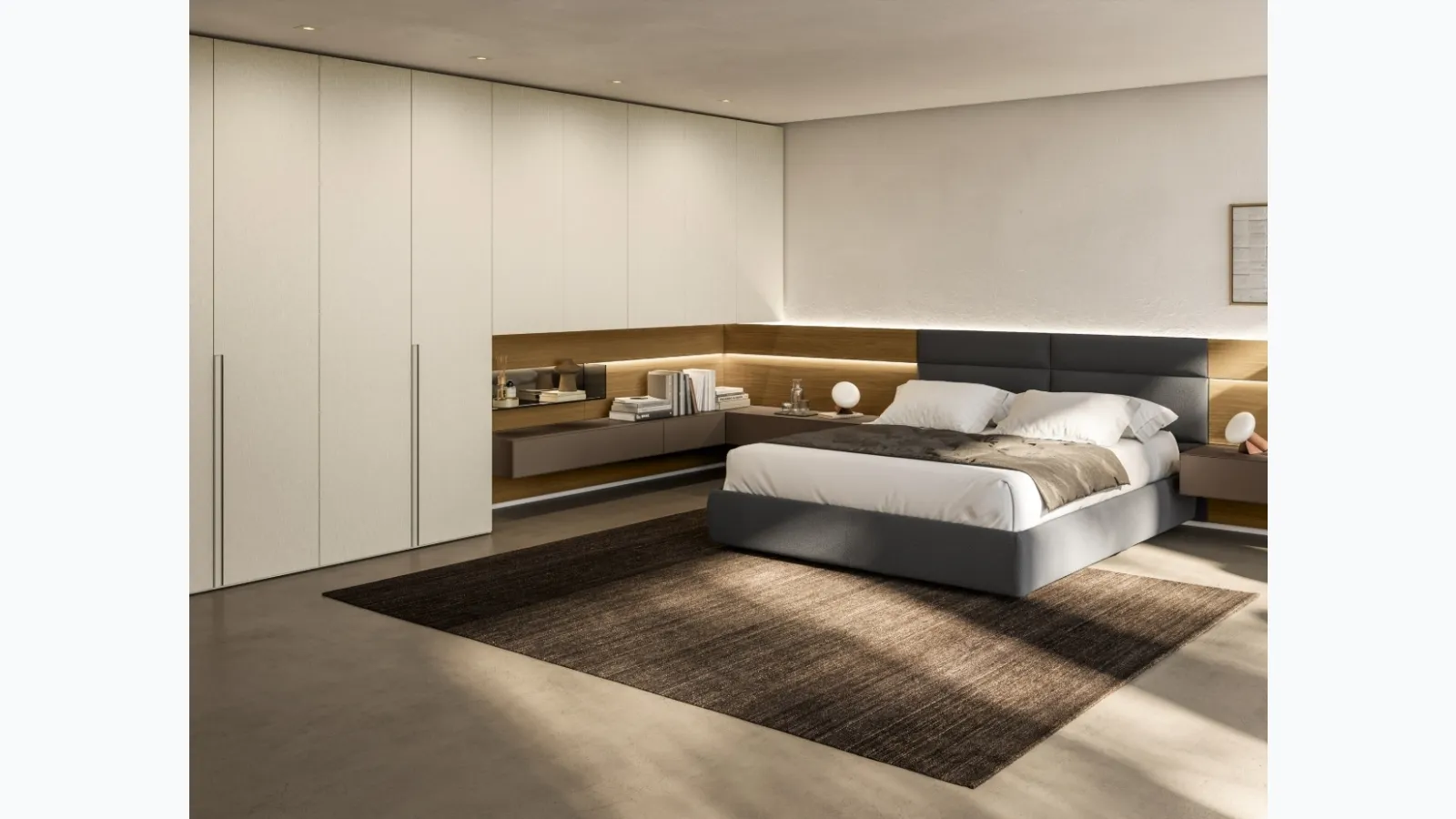 Wardrobe with swing doors by Sangiacomo Bridge