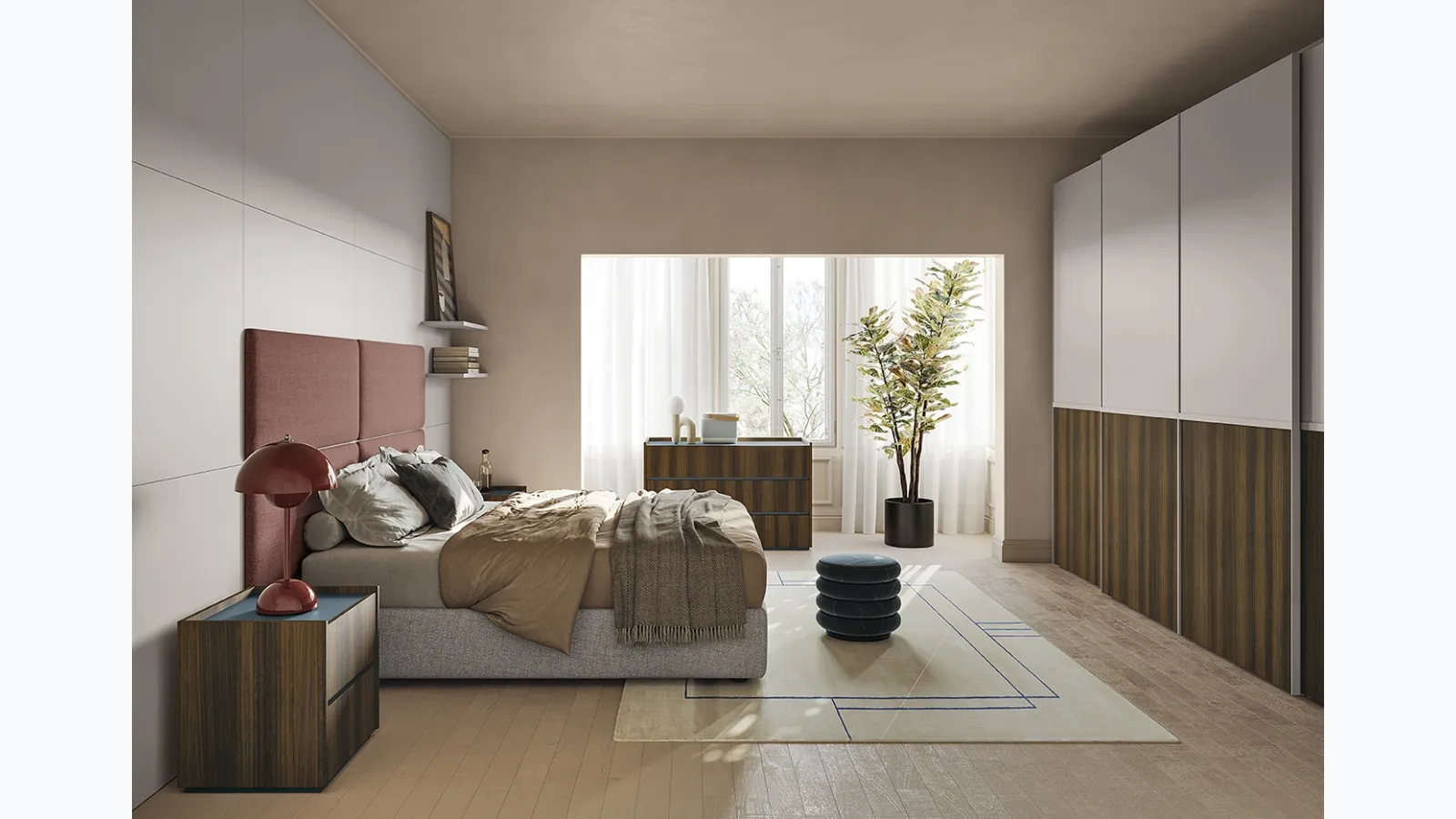 Rail N117 Wardrobe by Colombini Casa