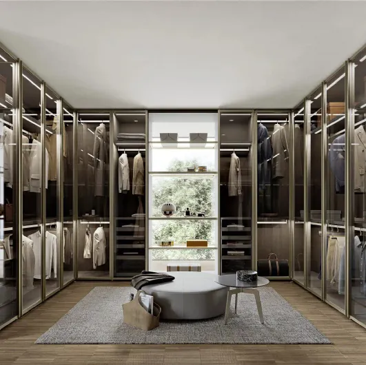 Sangiacomo's Scrigno Walk-in Closet