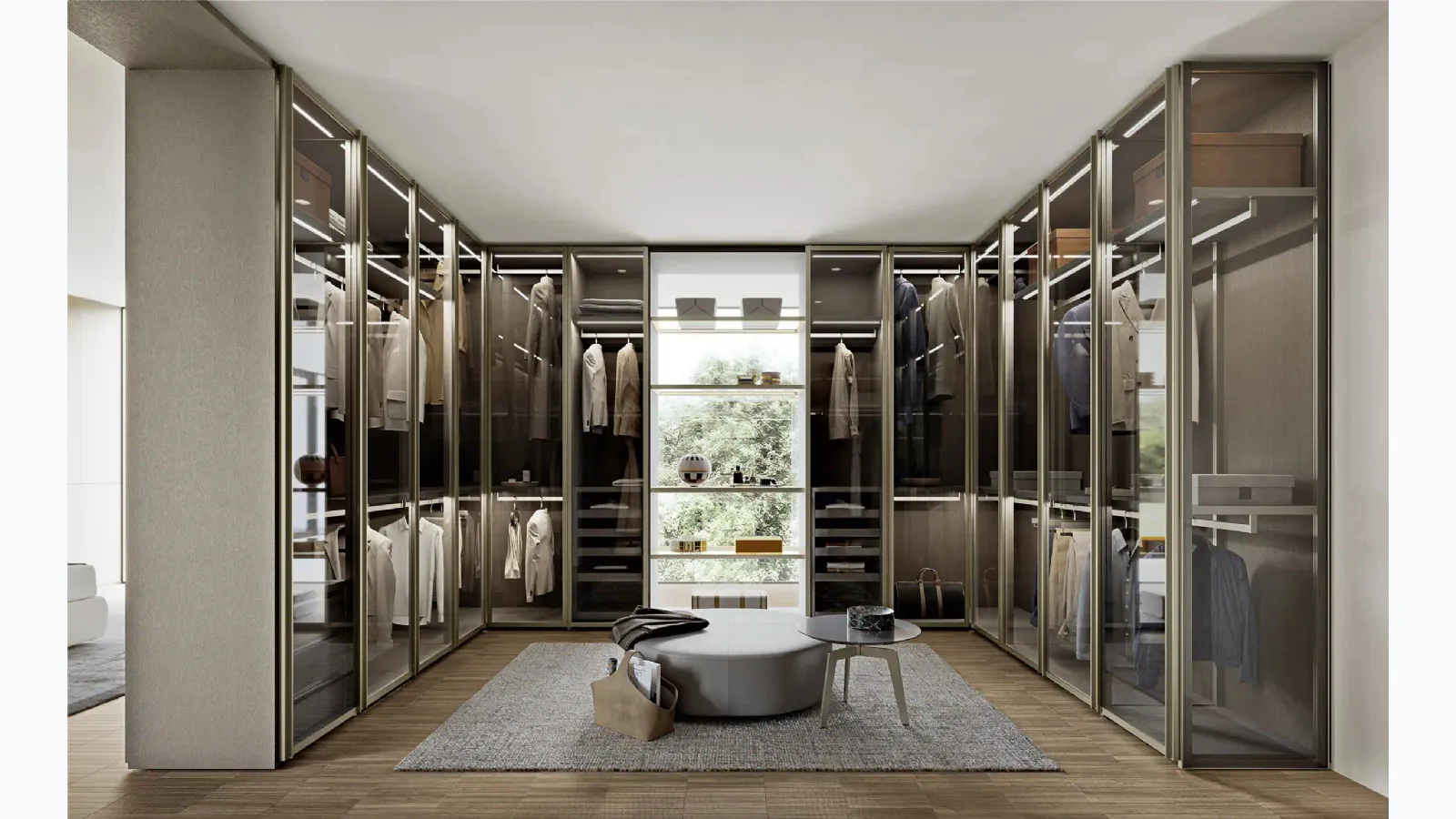 Sangiacomo's Scrigno Walk-in Closet