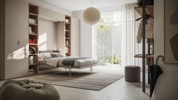 Wardrobe with foldaway bed Sensai Wardrobe 51 by Orme.
