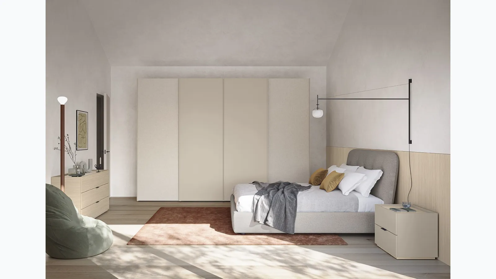 Colombini Casa Style N114 Wardrobe