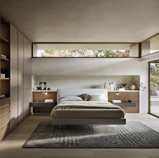 Smooth door Terminal Wardrobe by Sangiacomo