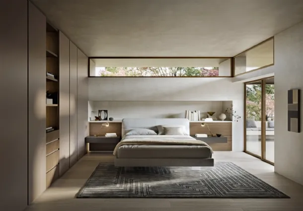 Smooth door Terminal Wardrobe by Sangiacomo