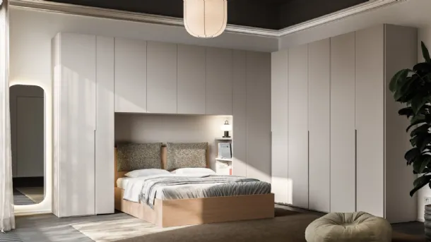 Corner wardrobe bridge Tratto 1200 31 by Orme.