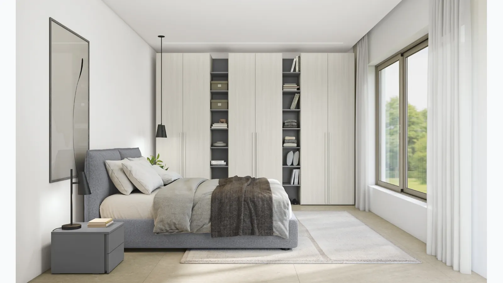 Wardrobe Flight M003 by Colombini Casa