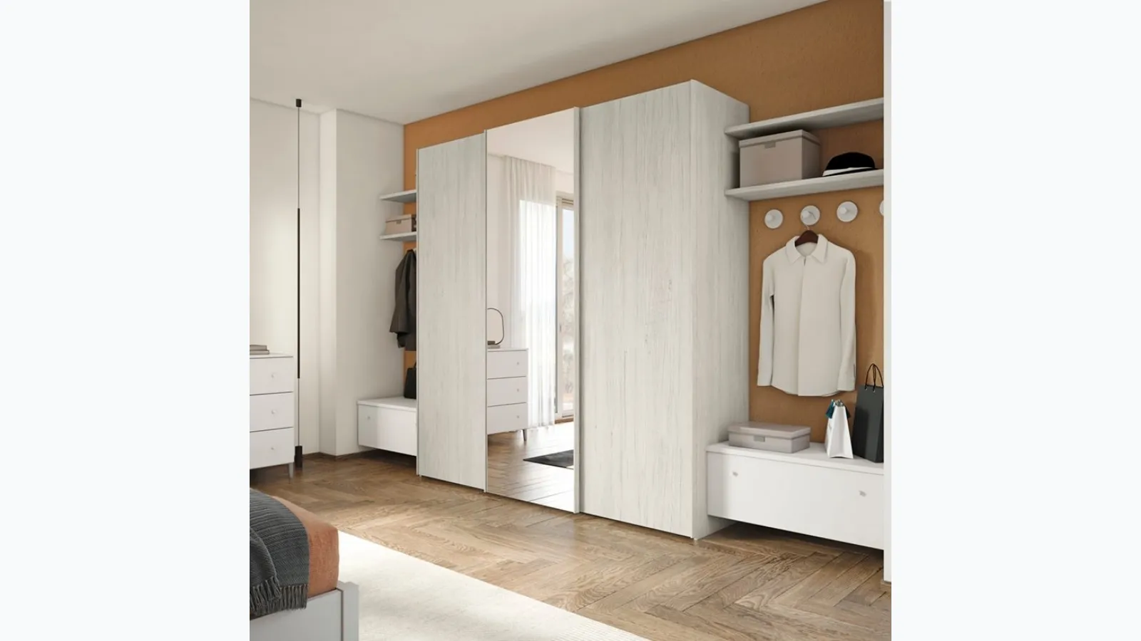 Wardrobe Flight M005 Free by Colombini Casa