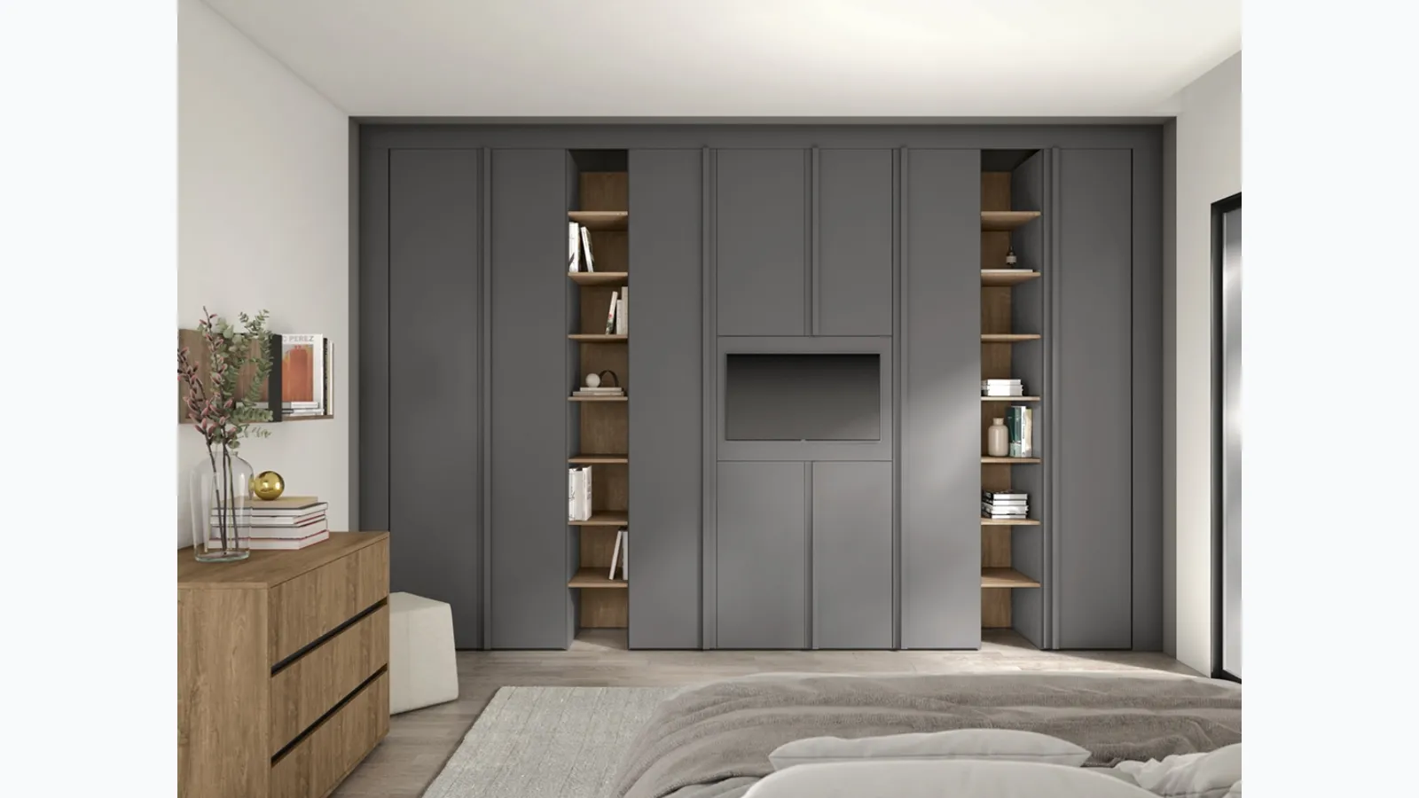 Volo-M014 Wardrobe by Colombini Casa