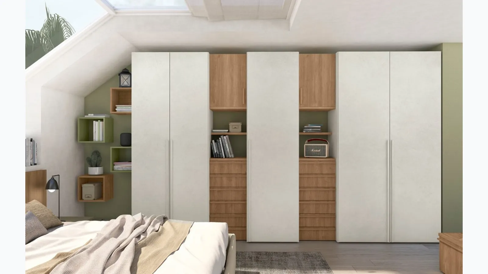 Wardrobe Flight M015 Blade and Pul by Colombini Casa.