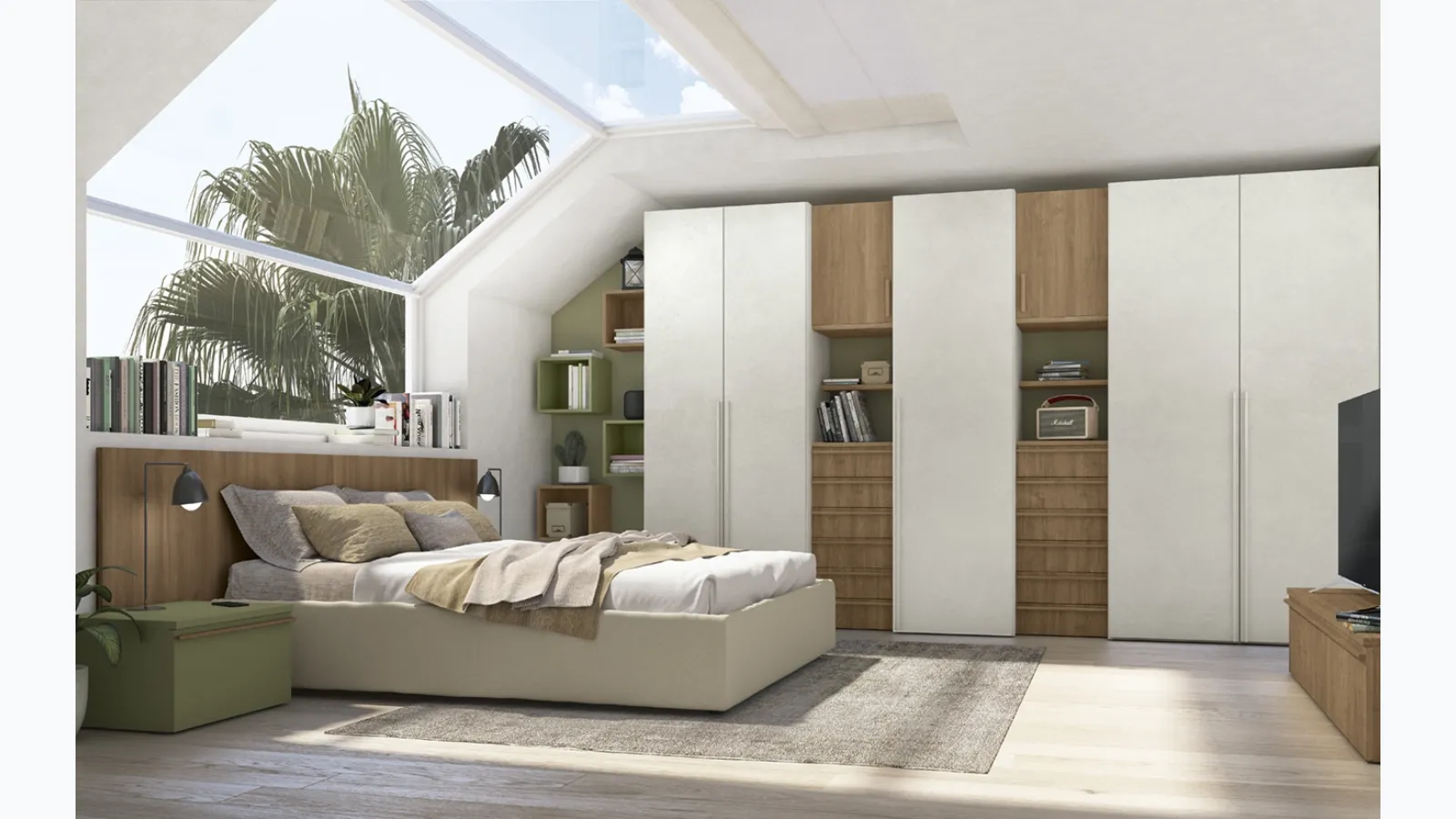 Wardrobe Volo M015 by Colombini Casa.