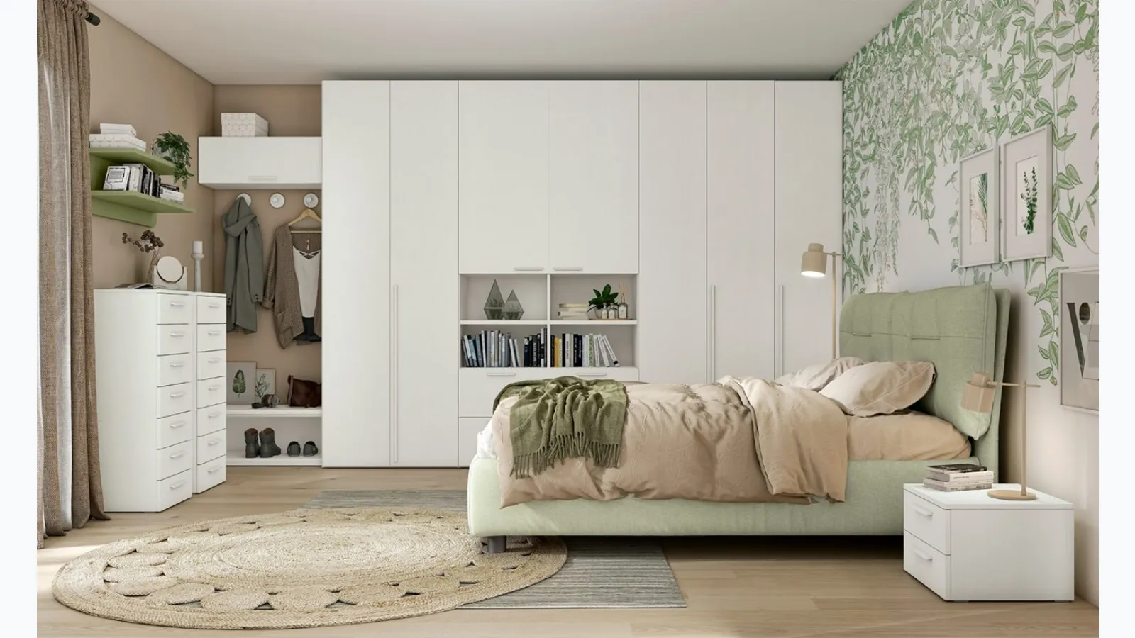 Wardrobe Flight M016 Blade and Bis by Colombini Casa