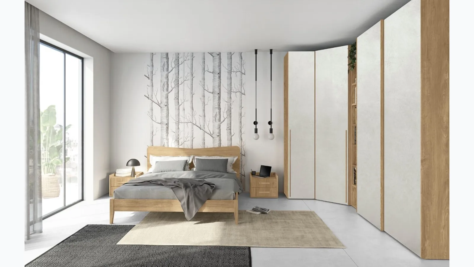 Wardrobe Flight M017, made by Colombini Casa.