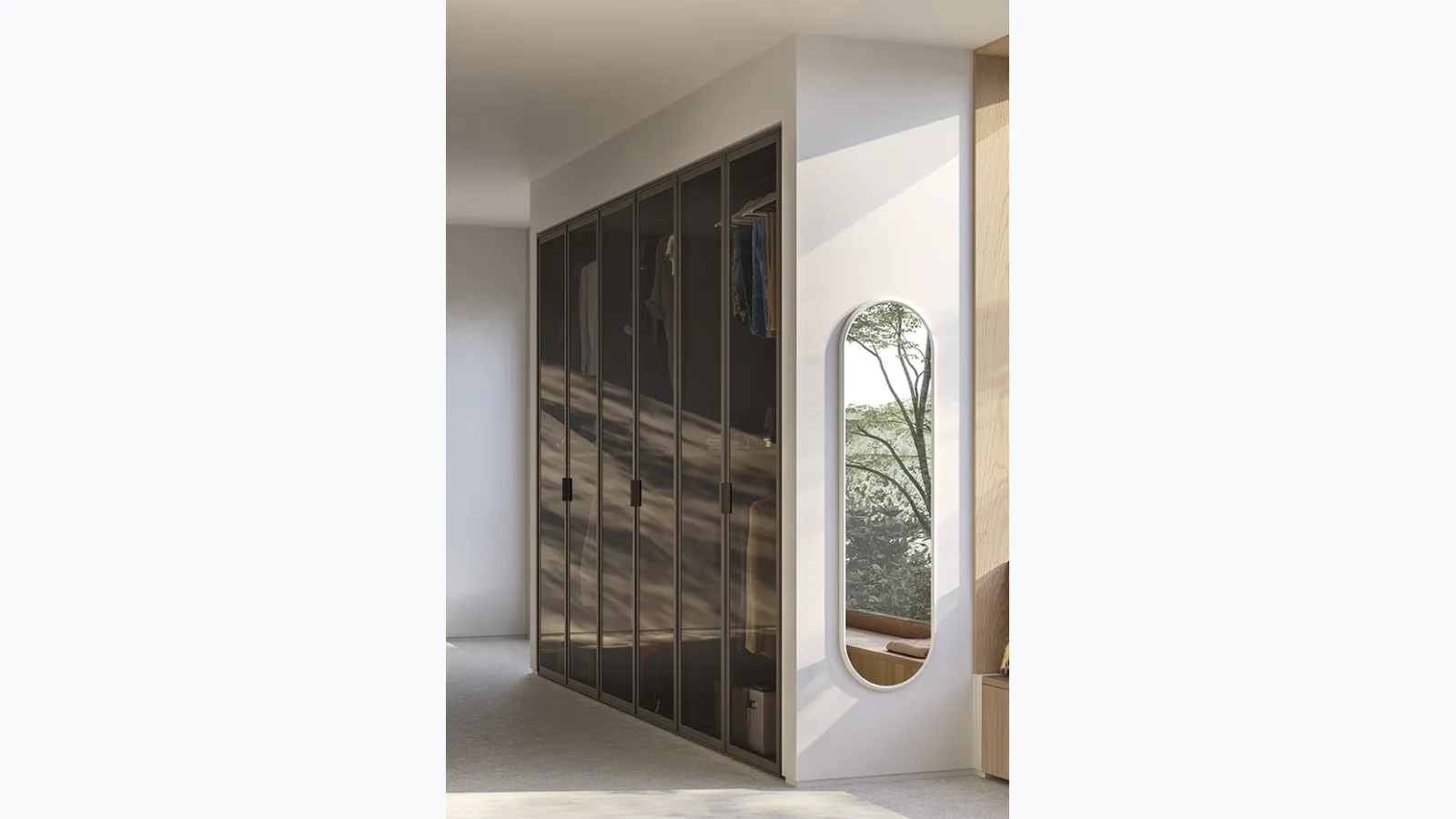 Window N112 Wardrobe by Colombini Casa