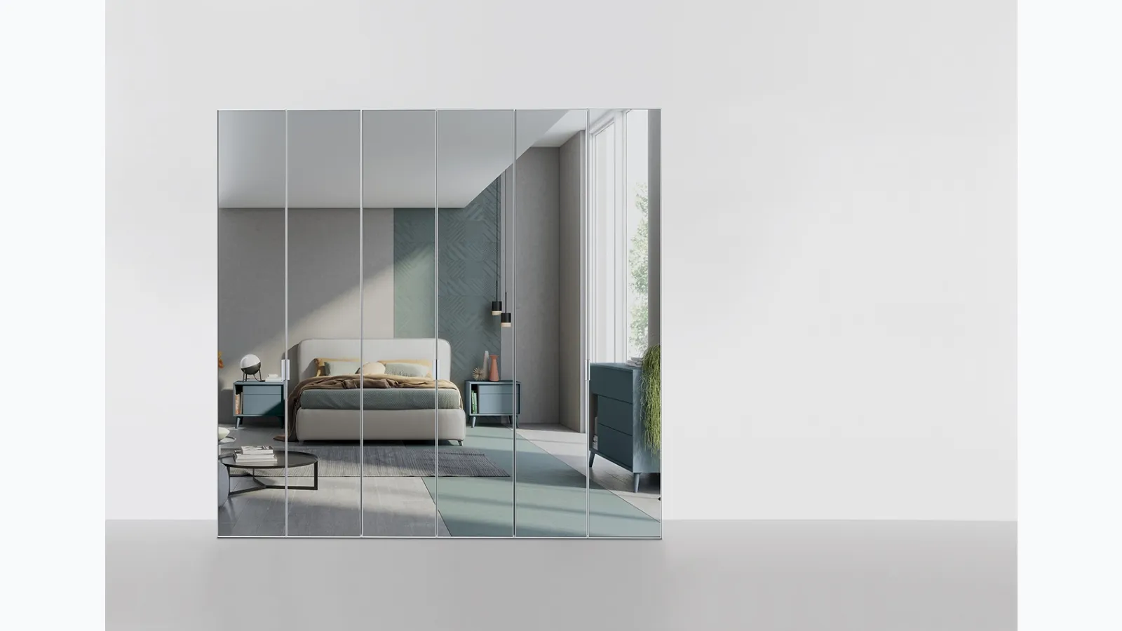 Window U33 wardrobe by Colombini Casa