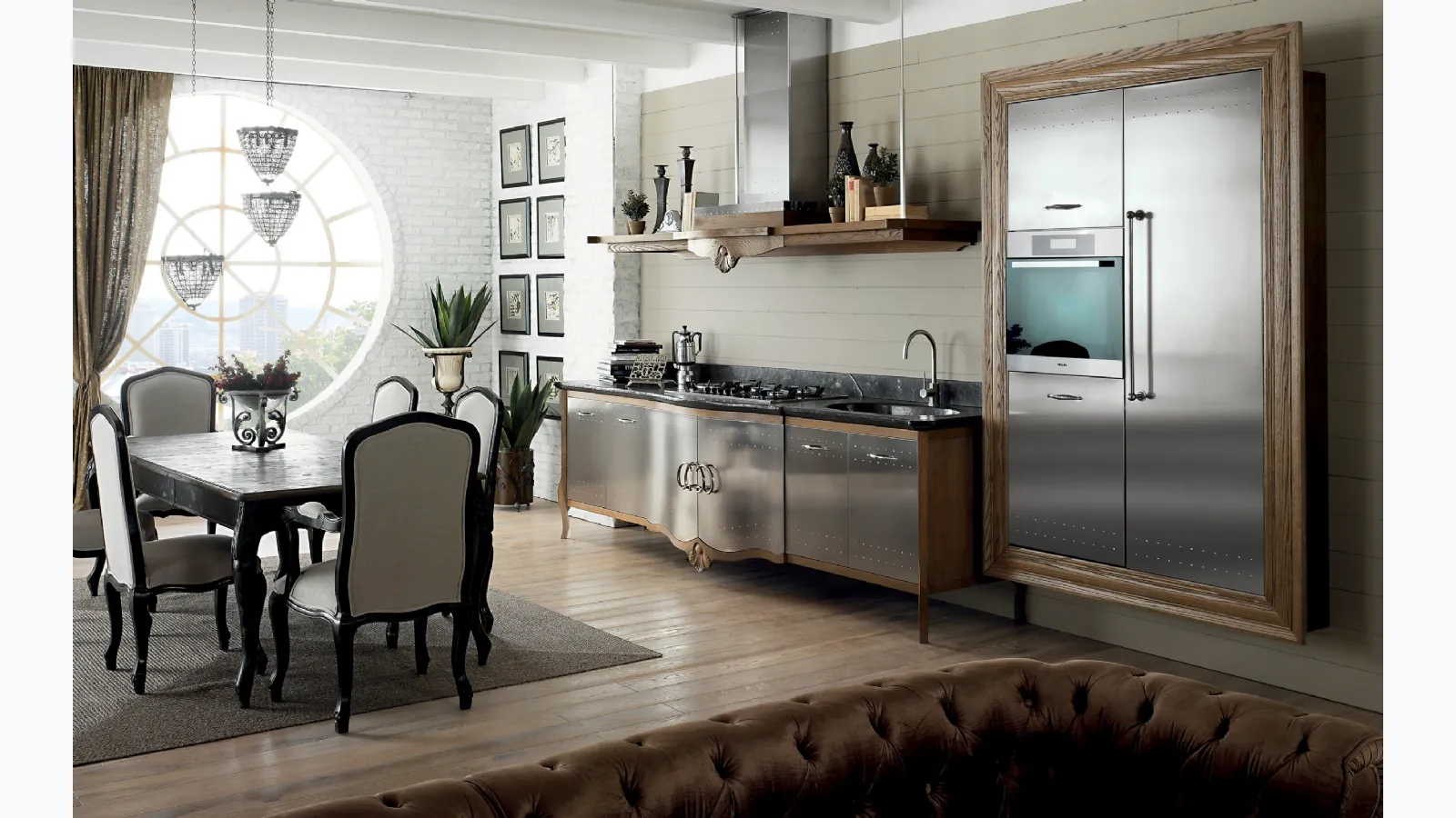 Dechora Marchi's linear Classic kitchen
