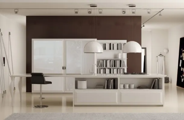 Classic Kitchen with Diamond 06 island by Scic